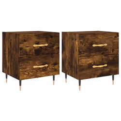 VidaXL 827271, Oak, Iron, Wood, 400 mm, 350 mm, 475 mm, 2 pc(s)