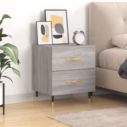 VidaXL 827272 nightstand/bedside table Oak