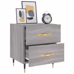 VidaXL 827272 nightstand/bedside table Oak - Additional view 4
