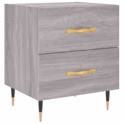 VidaXL 827273, Oak, Iron, Wood, 400 mm, 350 mm, 475 mm, 2 pc(s)