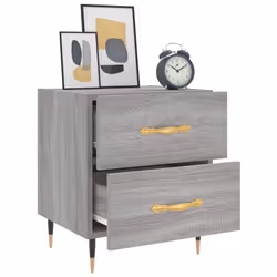 VidaXL 827273 nightstand/bedside table Oak - Additional view 4