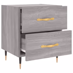 VidaXL 827273 nightstand/bedside table Oak - Additional view 5