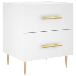 VidaXL 827276 nightstand/bedside table White