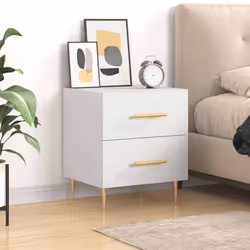 VidaXL 827276 nightstand/bedside table White