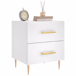 VidaXL 827276 nightstand/bedside table White