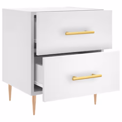 VidaXL 827276 nightstand/bedside table White - Additional view 5