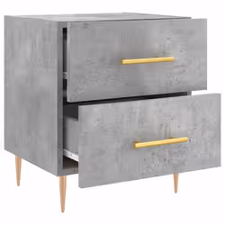 VidaXL 827284 nightstand/bedside table Concrete colour - Additional view 5