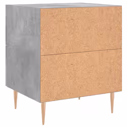 VidaXL 827284 nightstand/bedside table Concrete colour - Additional view 8