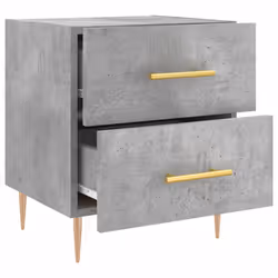 VidaXL 827285 nightstand/bedside table Concrete colour - Additional view 8