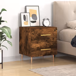 VidaXL 827286 nightstand/bedside table Oak - Additional view 2
