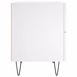 VidaXL 827293 nightstand/bedside table White - Additional view 6
