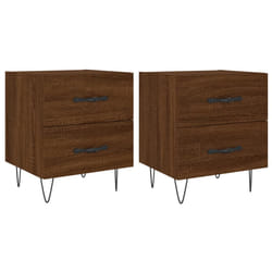 VidaXL 827307 nightstand/bedside table Oak