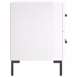 VidaXL 827313 nightstand/bedside table White - Additional view 7