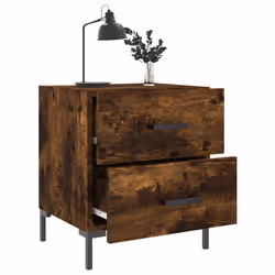VidaXL 827318 nightstand/bedside table Oak - Additional view 4