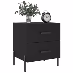 VidaXL 827327 nightstand/bedside table Black
