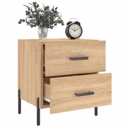 VidaXL 827330 nightstand/bedside table Oak - Additional view 4
