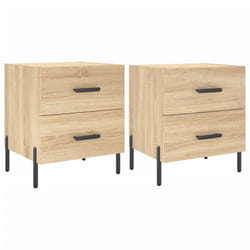 VidaXL 827331 nightstand/bedside table Oak