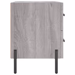 VidaXL 827336 nightstand/bedside table Grey, Oak - Additional view 7