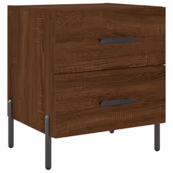 VidaXL 827339 nightstand/bedside table Oak - Additional view 5