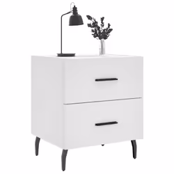 VidaXL 827341 nightstand/bedside table White