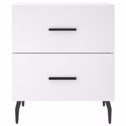 VidaXL 827341 nightstand/bedside table White - Additional view 4