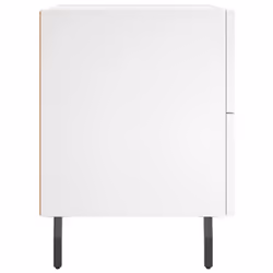 VidaXL 827341 nightstand/bedside table White - Additional view 5