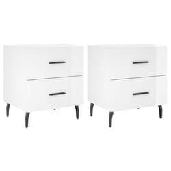 VidaXL 827345 nightstand/bedside table White