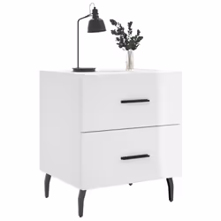 VidaXL 827345 nightstand/bedside table White