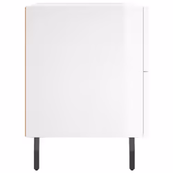 VidaXL 827345 nightstand/bedside table White - Additional view 7