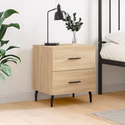 VidaXL 827346 nightstand/bedside table Oak - Additional view 2