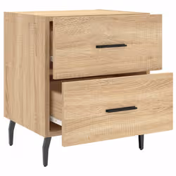 VidaXL 827346 nightstand/bedside table Oak - Additional view 5