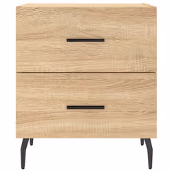 VidaXL 827346 nightstand/bedside table Oak - Additional view 6