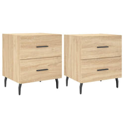 VidaXL 827347 nightstand/bedside table Oak