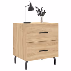 VidaXL 827347 nightstand/bedside table Oak