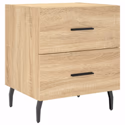 VidaXL 827347 nightstand/bedside table Oak - Additional view 5