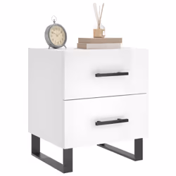 VidaXL 827361 nightstand/bedside table White