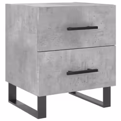 VidaXL 827365 nightstand/bedside table Concrete colour - Additional view 5