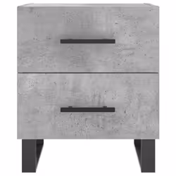 VidaXL 827365 nightstand/bedside table Concrete colour - Additional view 6