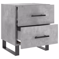 VidaXL 827365 nightstand/bedside table Concrete colour - Additional view 8