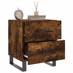 VidaXL 827366 nightstand/bedside table Oak - Additional view 4