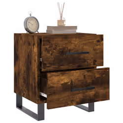 VidaXL 827367 nightstand/bedside table Oak - Additional view 4