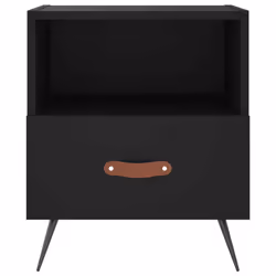VidaXL 827375 nightstand/bedside table Black - Additional view 6