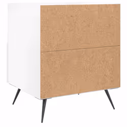 VidaXL 827377 nightstand/bedside table White - Additional view 6