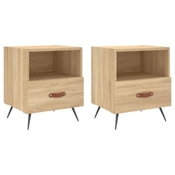 VidaXL 827379 nightstand/bedside table Oak