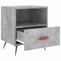 VidaXL 827381 nightstand/bedside table Concrete colour - Additional view 8