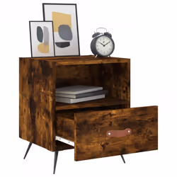 VidaXL 827382 nightstand/bedside table Oak - Additional view 7