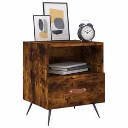 VidaXL 827382 nightstand/bedside table Oak - Additional view 8