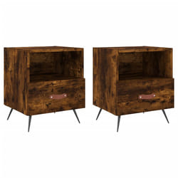 VidaXL 827383 nightstand/bedside table Oak