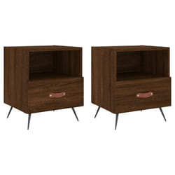 VidaXL 827387 nightstand/bedside table Oak