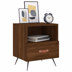 VidaXL 827387 nightstand/bedside table Oak